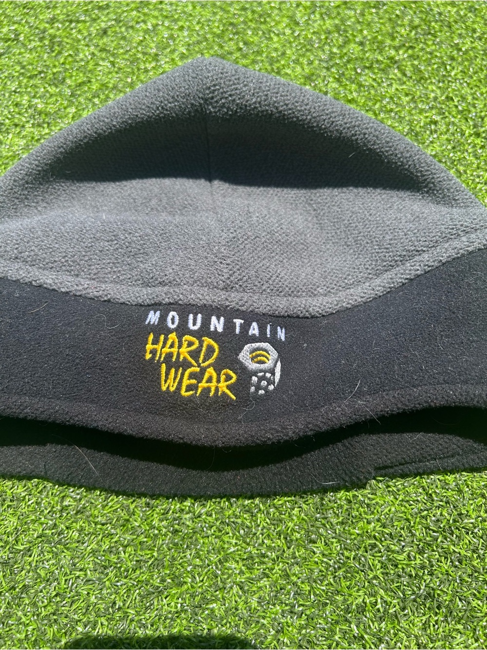 Mountain Hardwear AirShield Elite Polartec Black/Grey Fleece Beanie